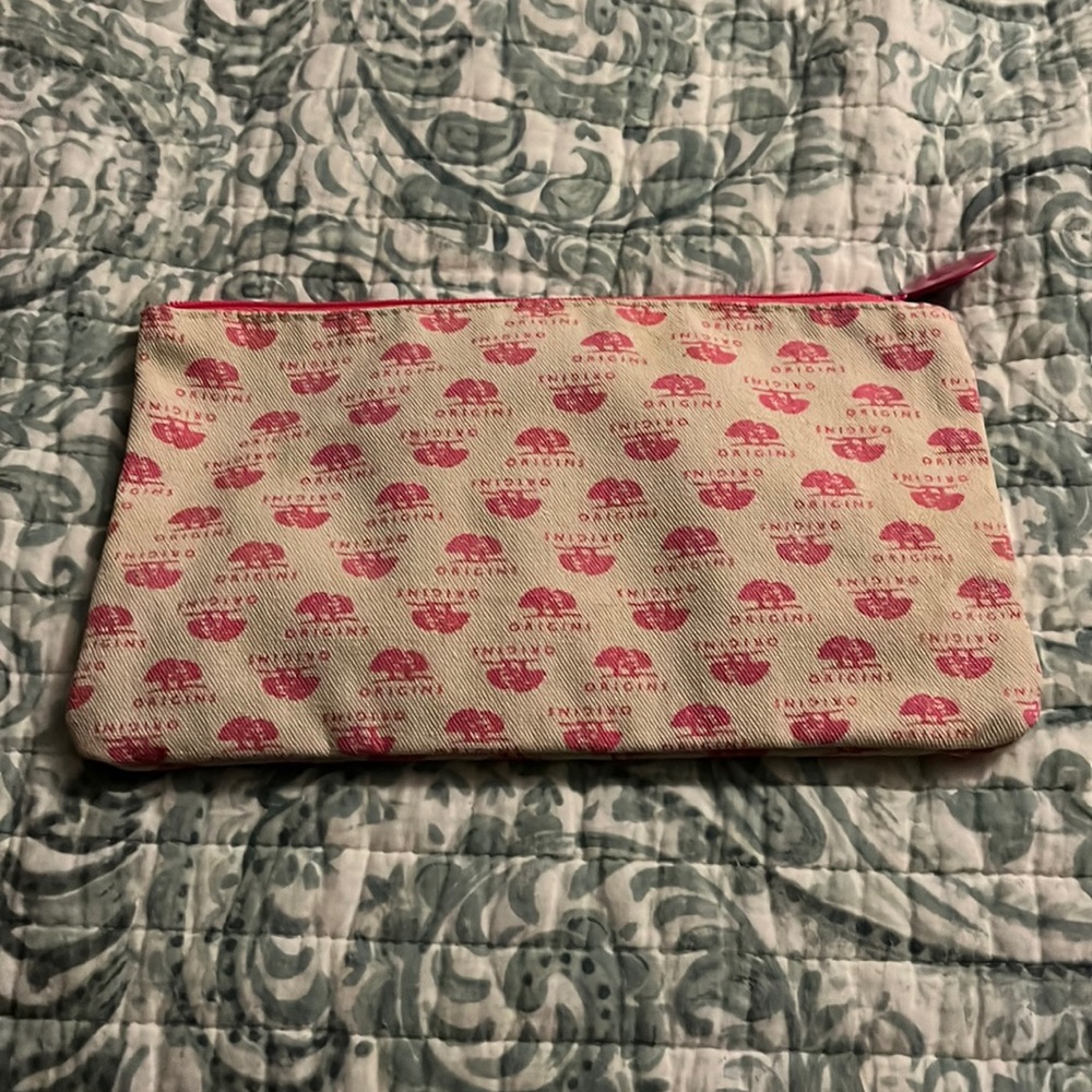Origins pink makeup bag NEW W/O TAGS